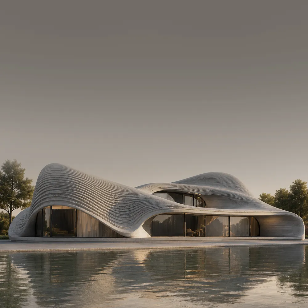 In 3D đang dần trở thành một xu hướng được quan tâm trong lĩnh vực kiến trúc hiện đại.