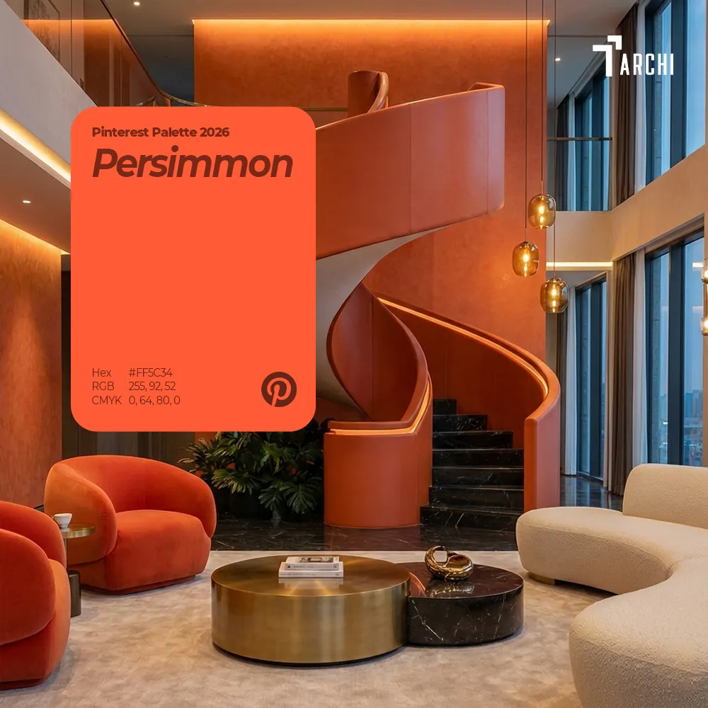 Persimmon với cảm xúc tích cực và sự sẵn sàng khuấy động không gian.