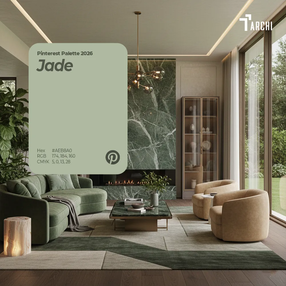Jade kết hợp từ năng lượng tự nhiên với cảm giác sang trọng tinh tế.